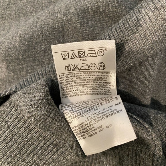 OLD NAVY Men's Gray Sweater Size L - Picture 5 of 10
